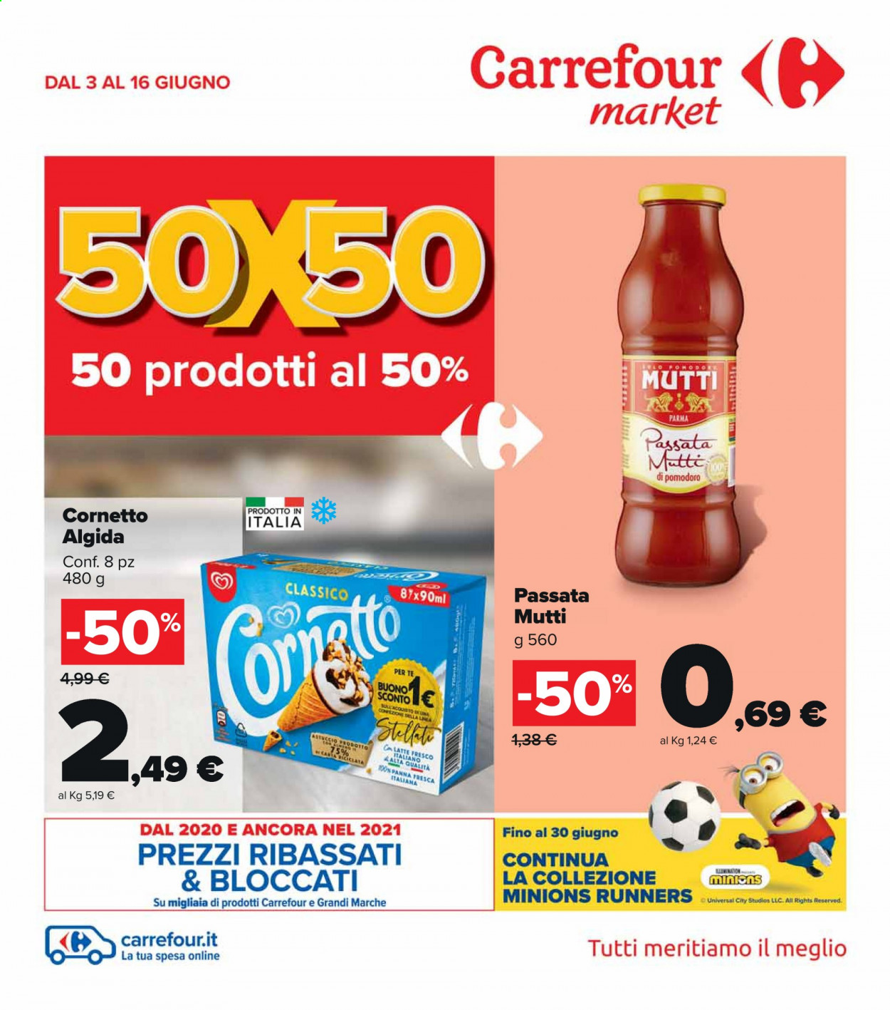 Leták Carrefour - 3.6.2021 - 16.6.2021. Strana 1