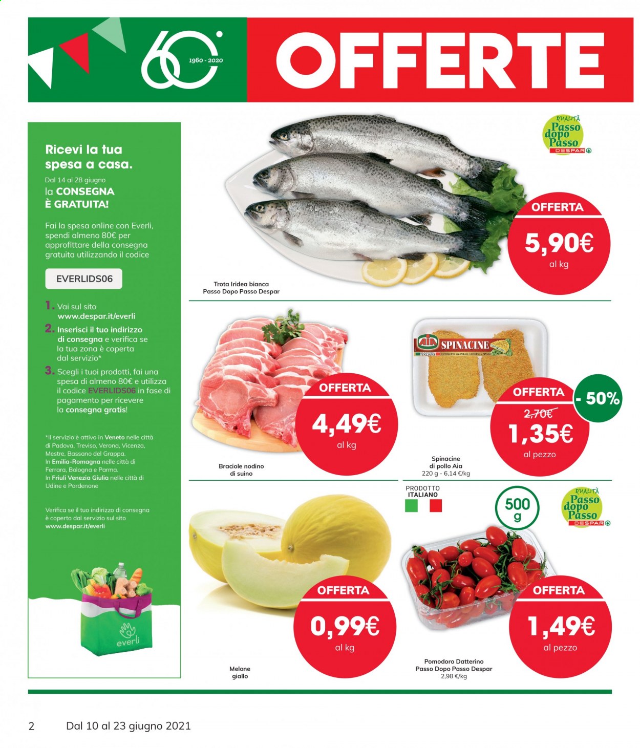 Volantino Interspar - 10/6/2021 - 23/6/2021. Pagina 2