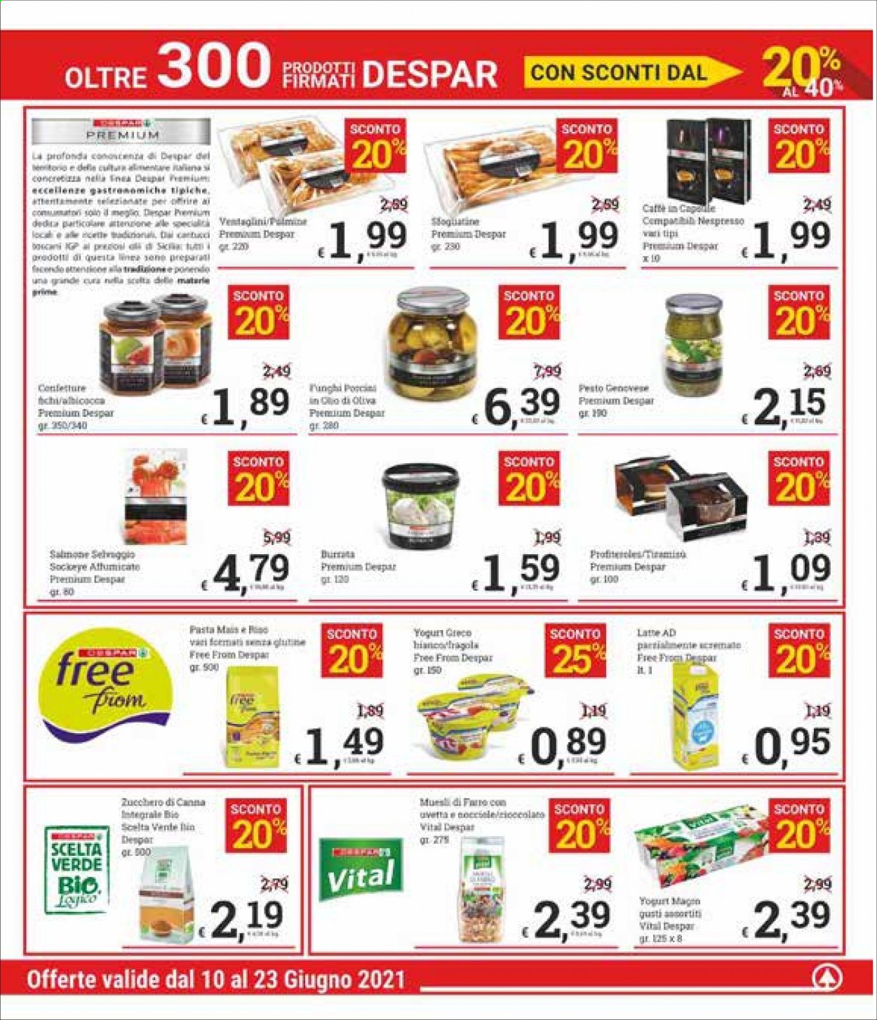 Volantino Eurospar - 10/6/2021 - 23/6/2021. Pagina 12