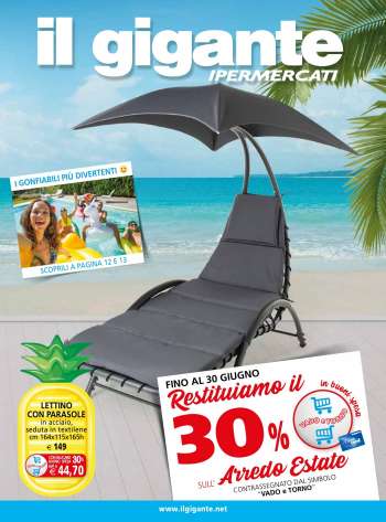 Volantino Il Gigante - 7.6.2021 - 30.6.2021.