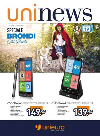 Volantino Unieuro - 11.6.2021 - 24.6.2021.
