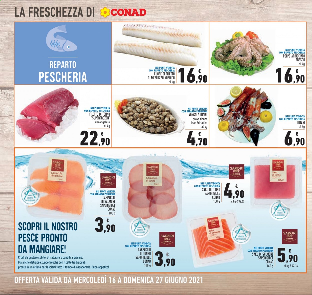 Volantino Conad - 16/6/2021 - 27/6/2021. Pagina 6