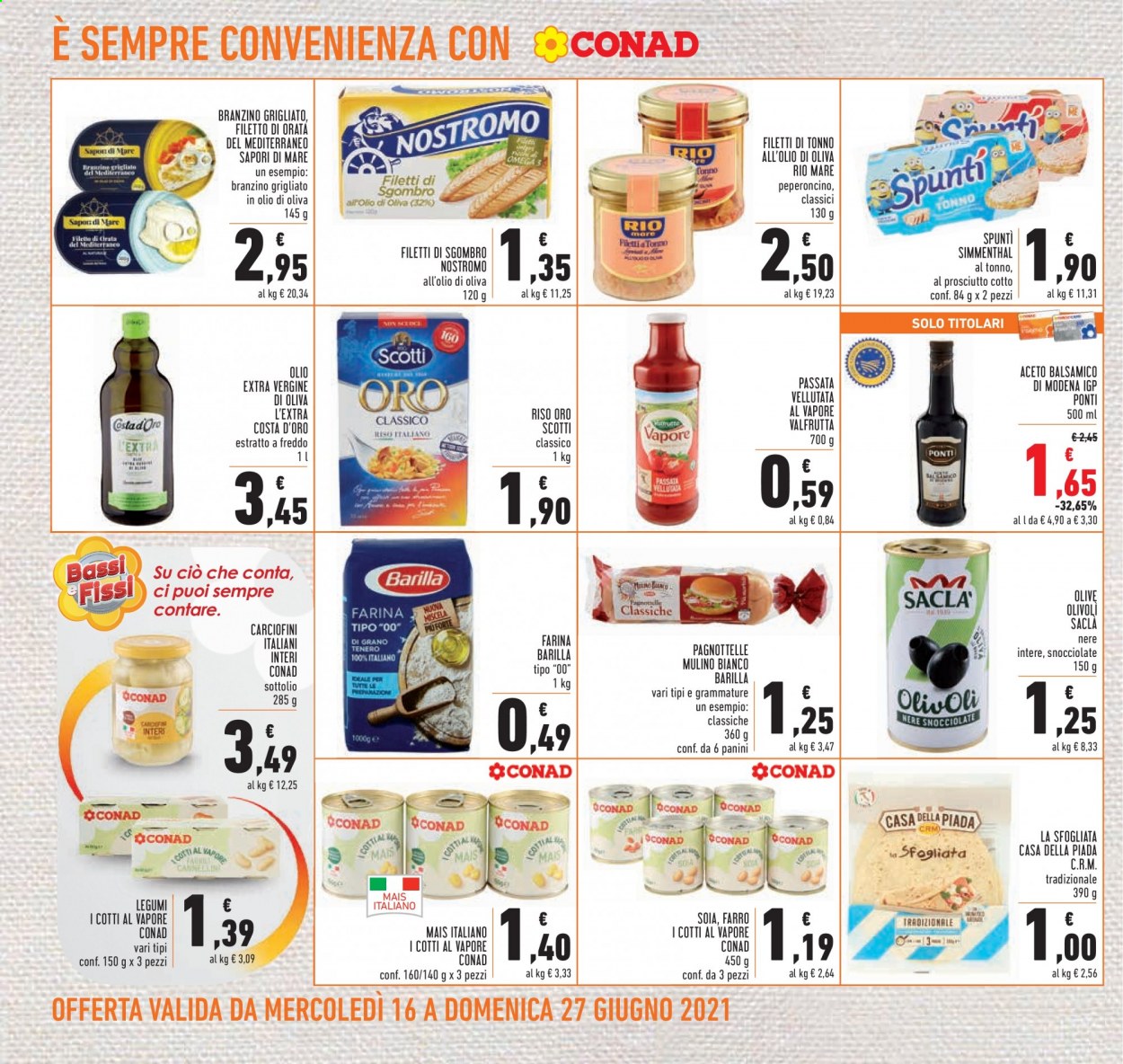 Volantino Conad - 16/6/2021 - 27/6/2021. Pagina 16