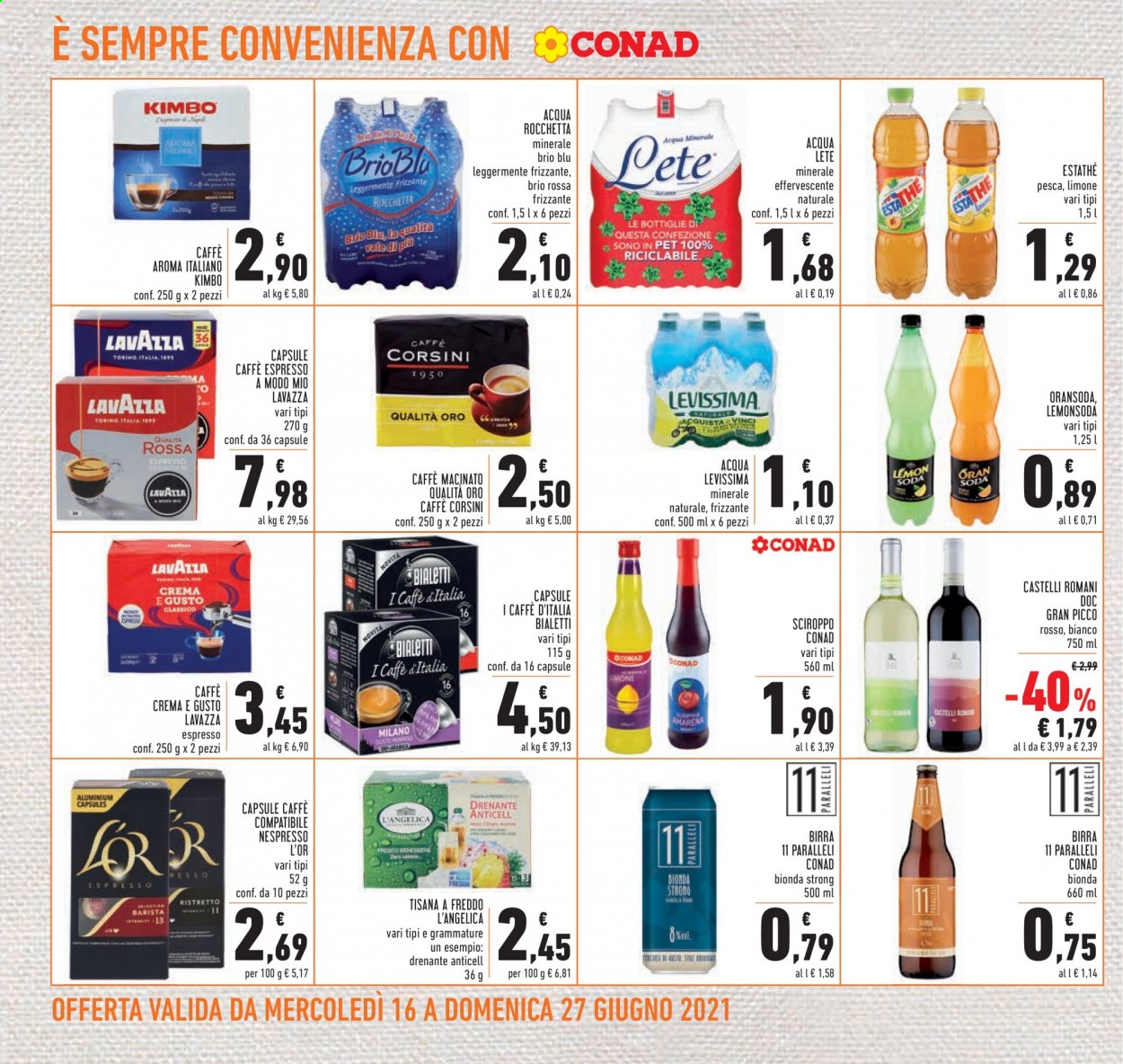 Volantino Conad - 16/6/2021 - 27/6/2021. Pagina 18