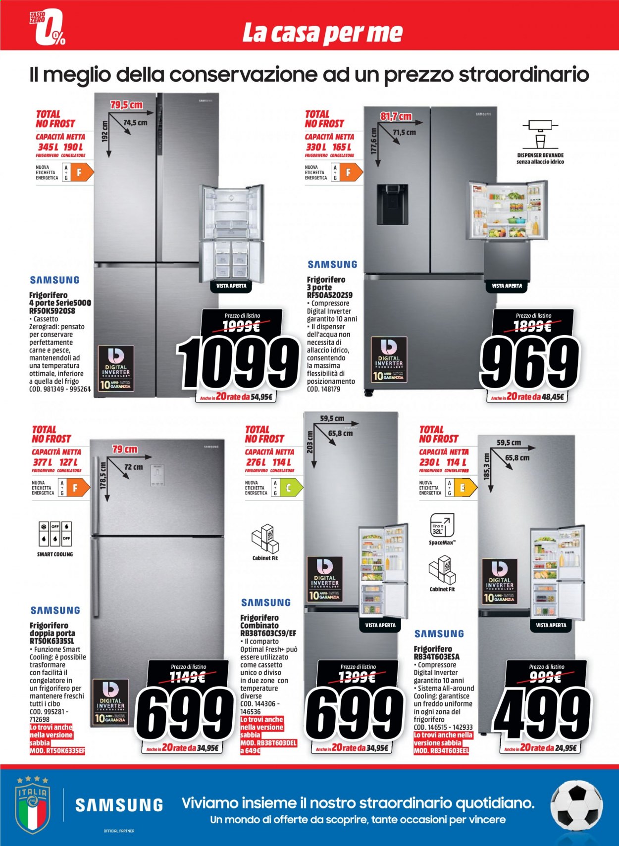 thumbnail - Volantino MediaWorld - 14/6/2021 - 30/6/2021 - Prodotti in offerta - frigorifero, frigorifero combinato, frigorifero due porte, congelatore. Pagina 2.