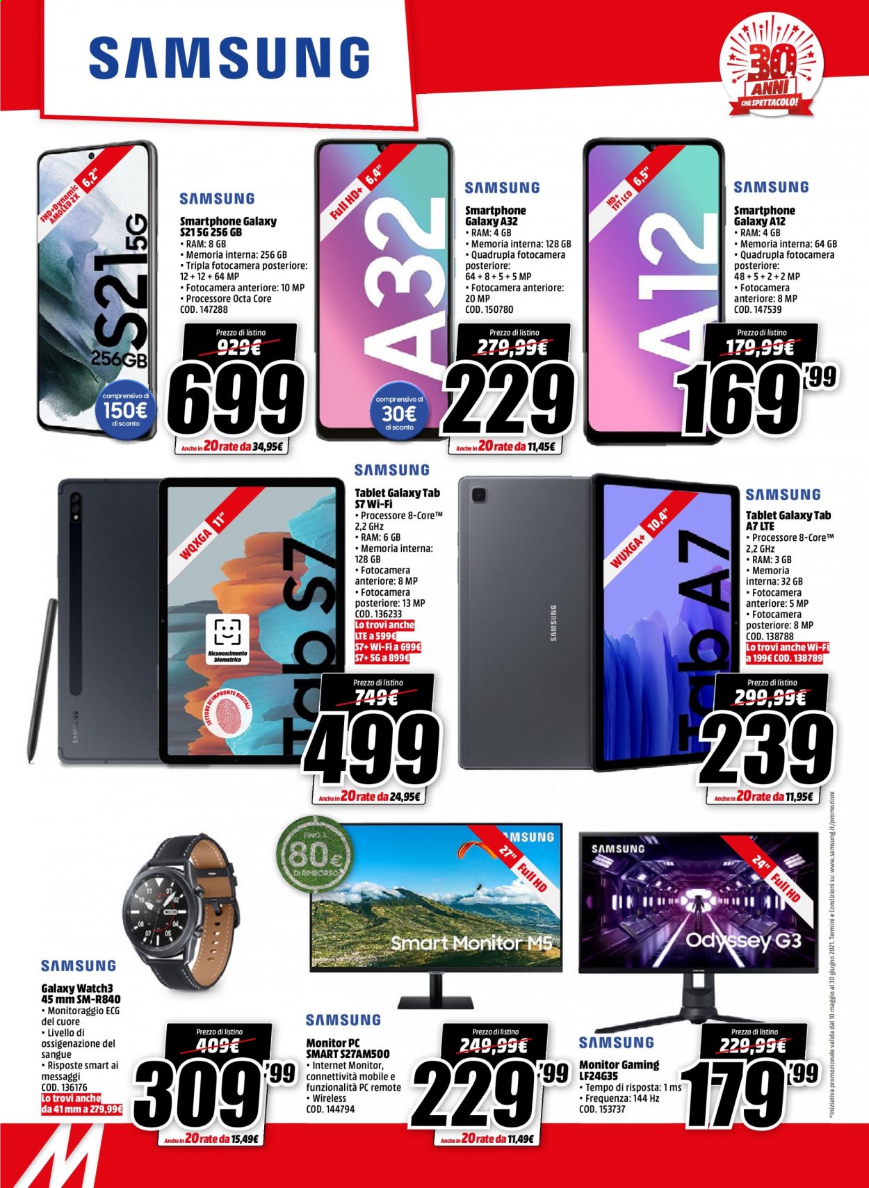Volantino MediaWorld - 14/6/2021 - 23/6/2021. Pagina 2