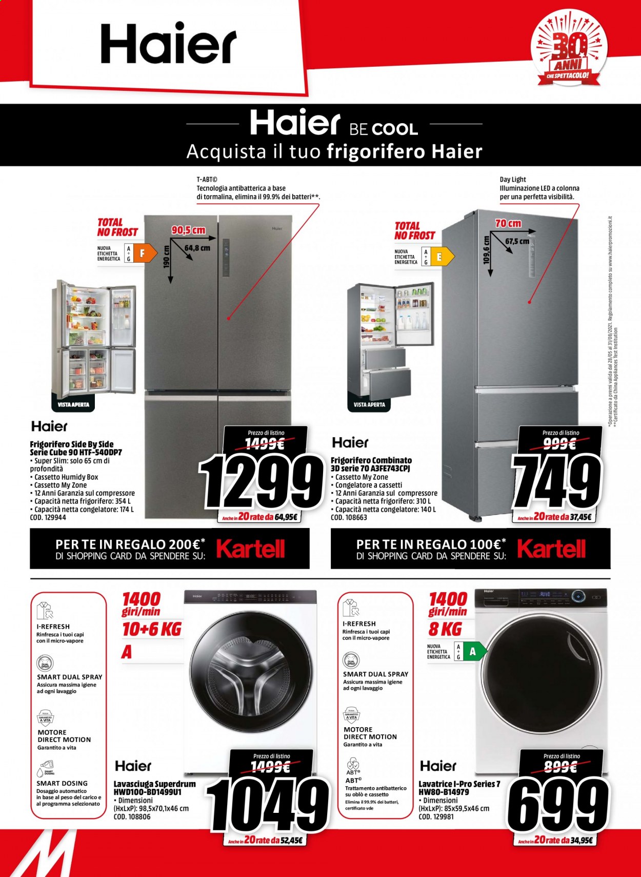 Volantino MediaWorld - 14/6/2021 - 23/6/2021. Pagina 30