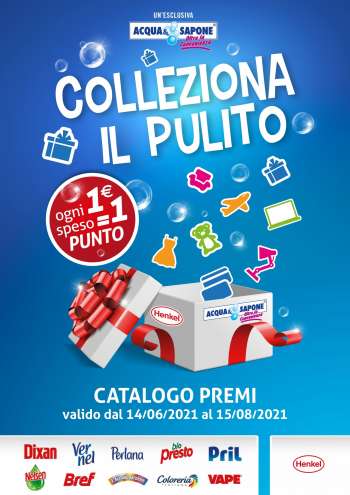 Volantino Acqua & Sapone - 14.6.2021 - 15.8.2021.