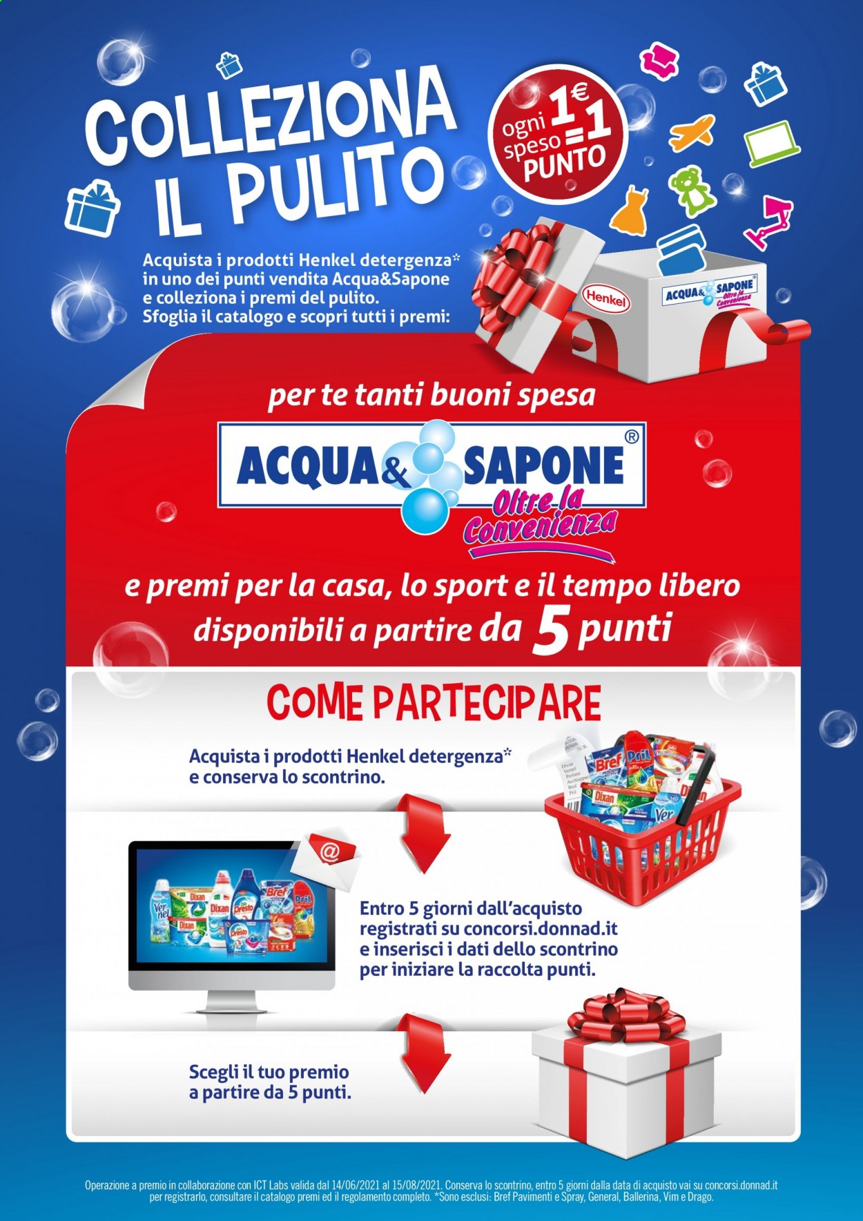 Volantino Acqua & Sapone - 14/6/2021 - 15/8/2021. Pagina 2