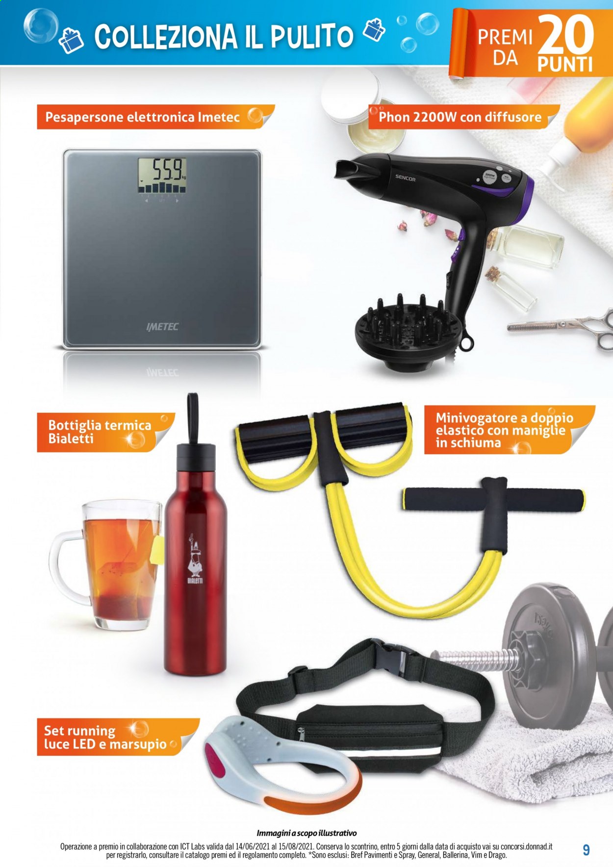 Volantino Acqua & Sapone - 14/6/2021 - 15/8/2021. Pagina 9