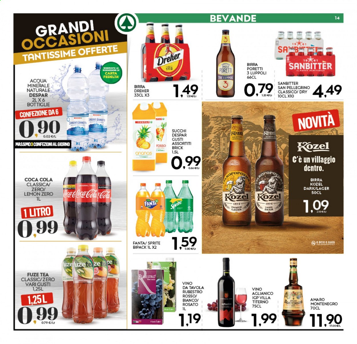 Volantino Eurospar - 14/6/2021 - 23/6/2021. Pagina 14