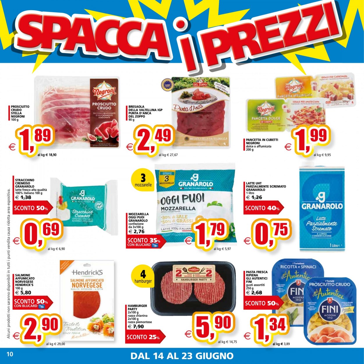 Volantino Il Gigante - 14/6/2021 - 23/6/2021. Pagina 10
