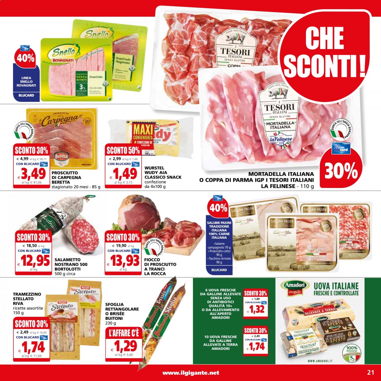 Volantino Il Gigante - 14/6/2021 - 23/6/2021. Pagina 21