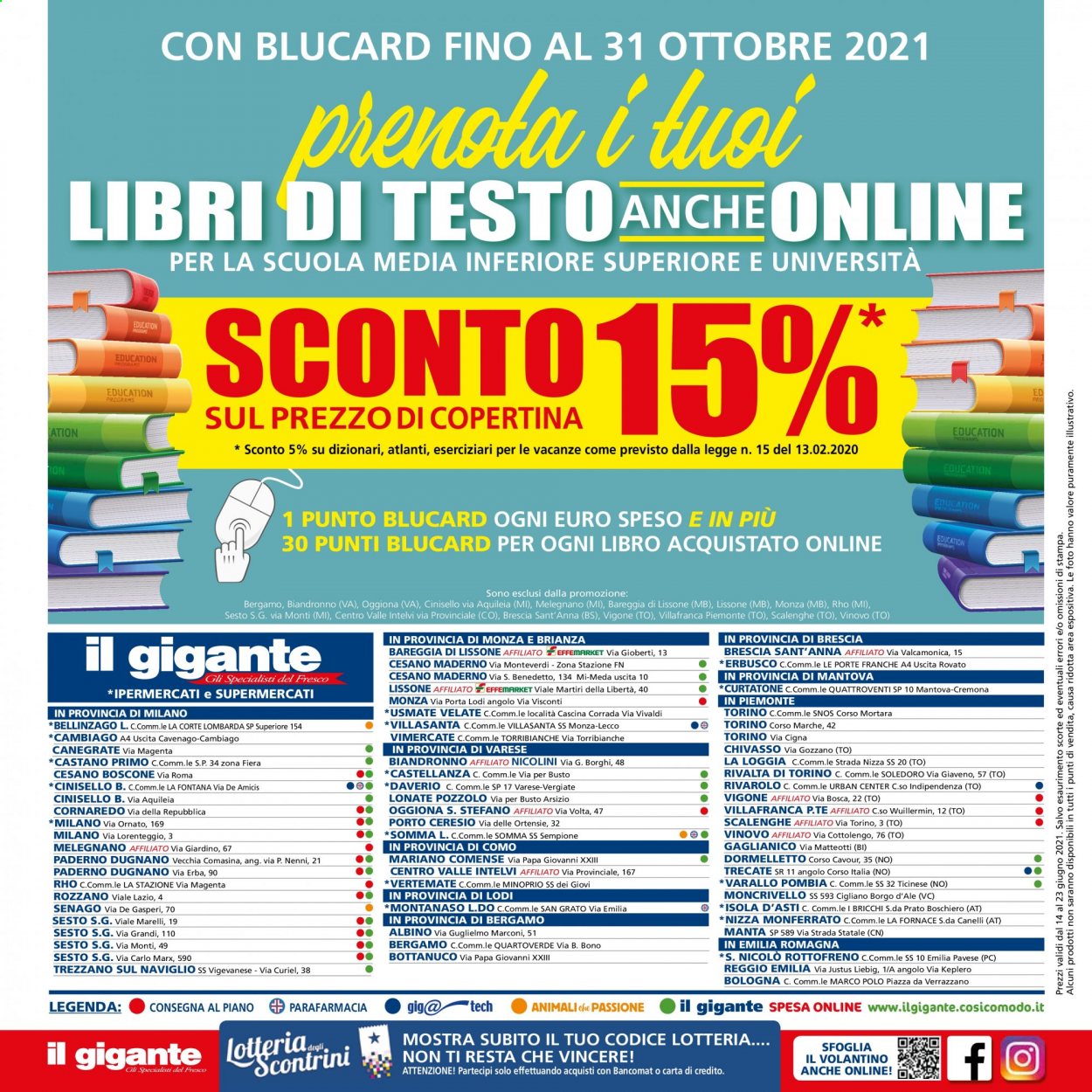 Volantino Il Gigante - 14/6/2021 - 23/6/2021. Pagina 28