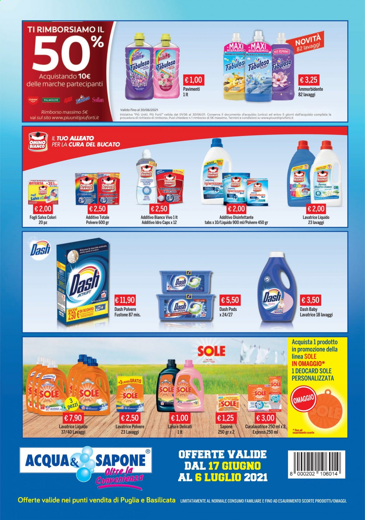 Volantino Acqua & Sapone - 17/6/2021 - 6/7/2021. Pagina 8