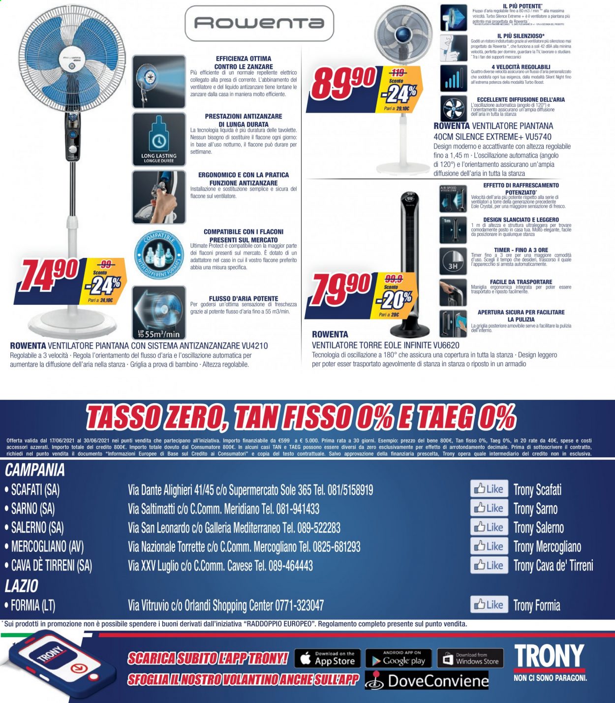 Volantino Trony - 17/6/2021 - 30/6/2021. Pagina 12