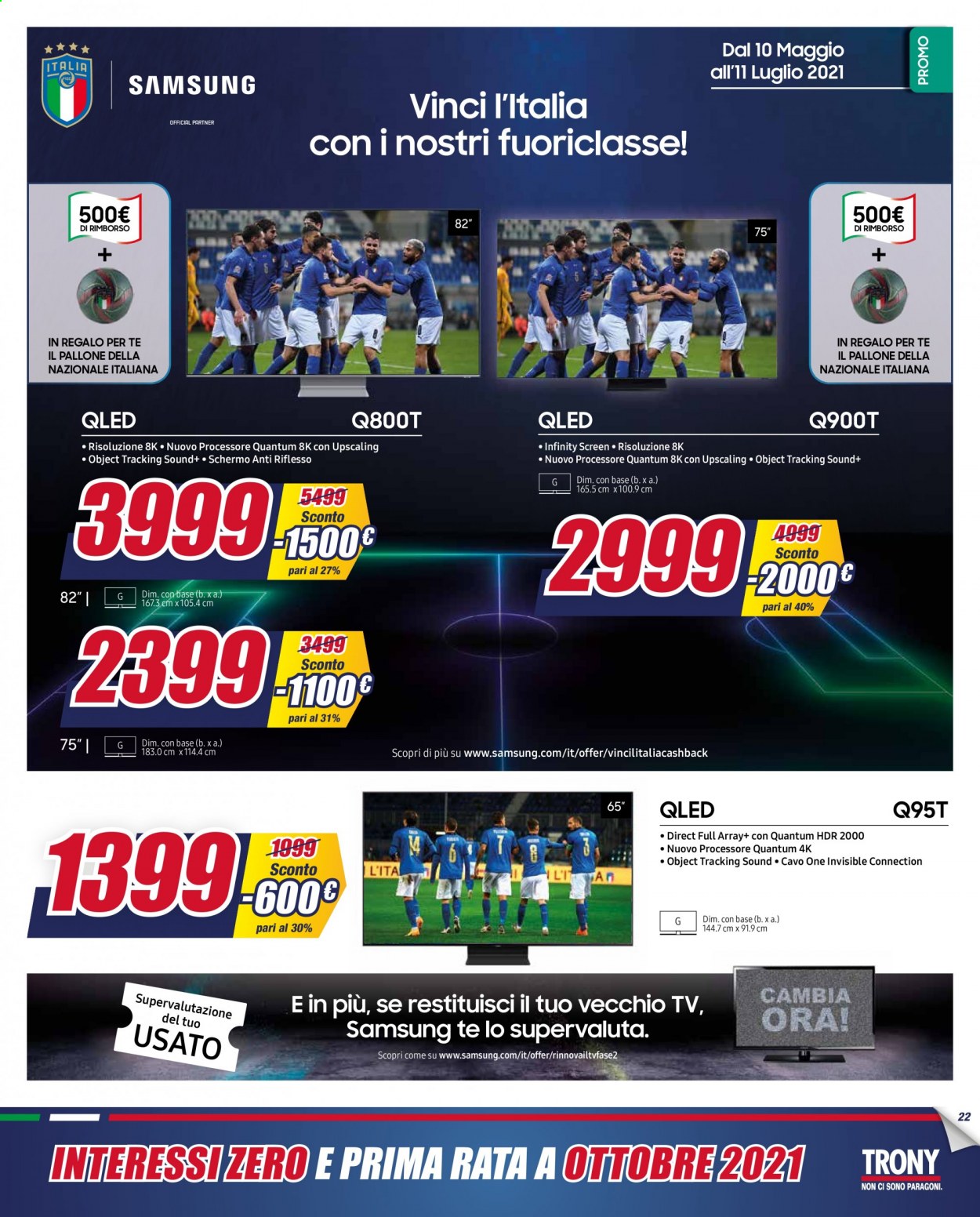 Volantino Trony - 17/6/2021 - 30/6/2021. Pagina 22