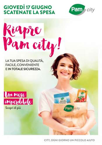 Volantino Pam city - 17.6.2021 - 18.7.2021.