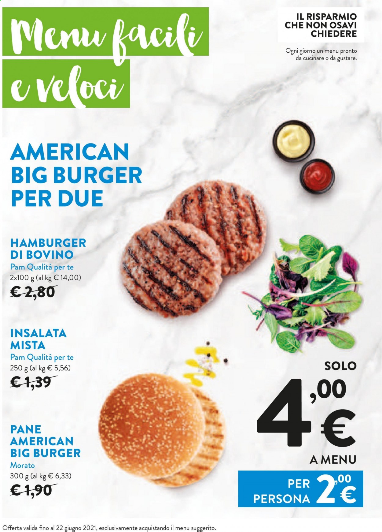 Volantino Pam city. Pagina 1