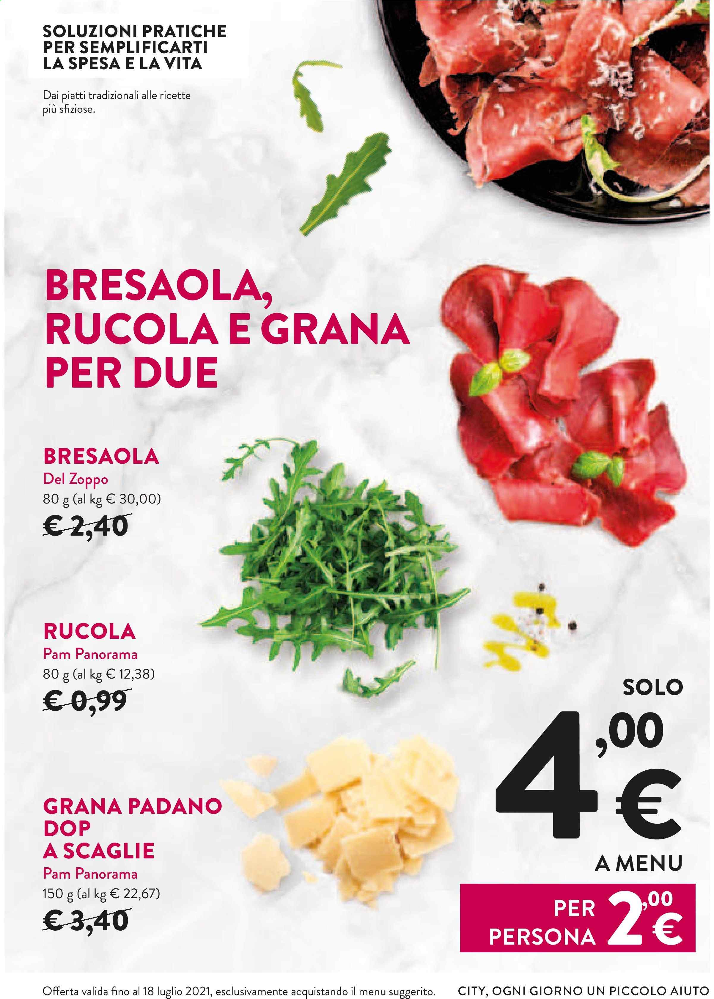 Volantino Pam city - 17/6/2021 - 18/7/2021. Pagina 4