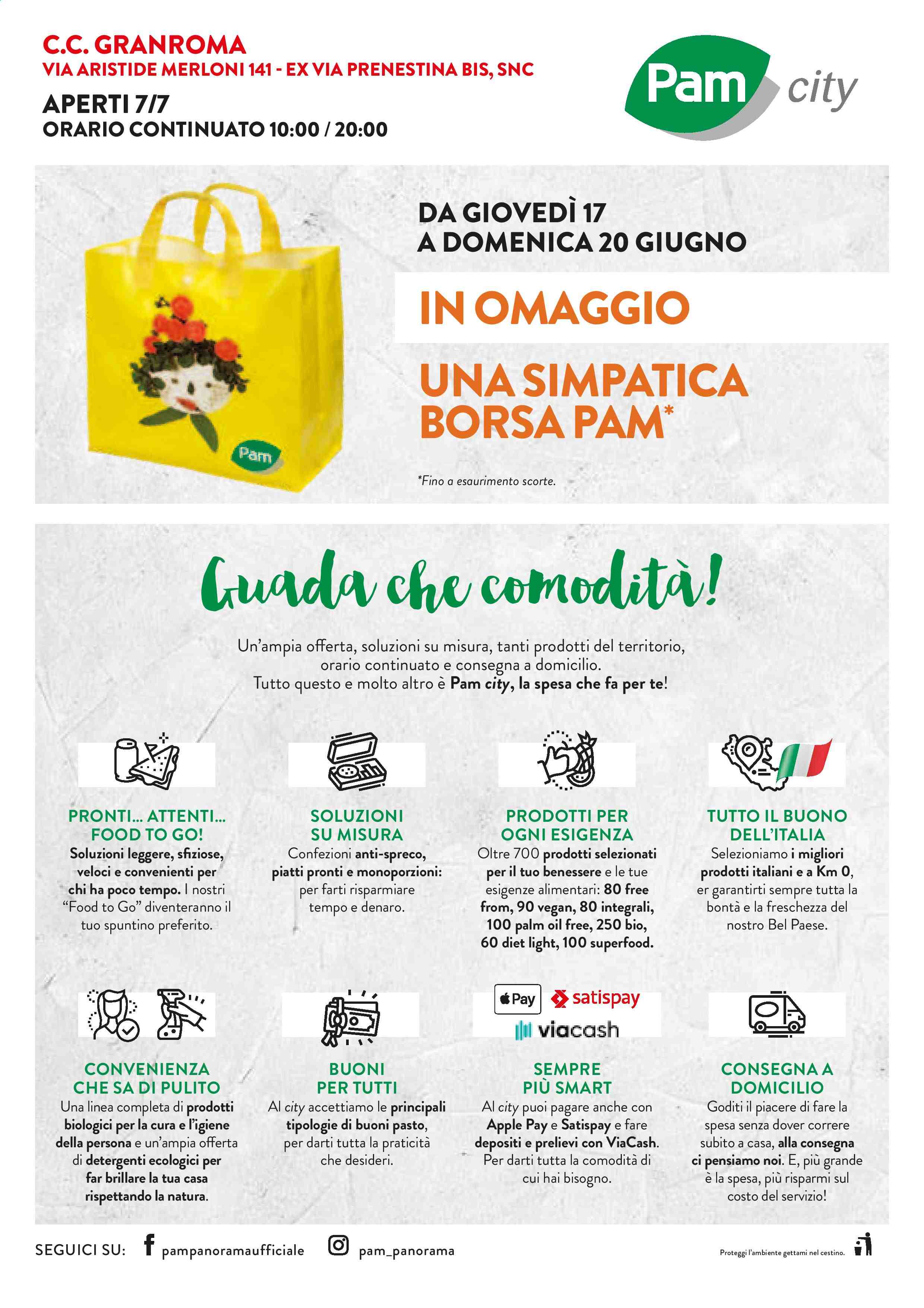 Volantino Pam city - 17/6/2021 - 18/7/2021. Pagina 11