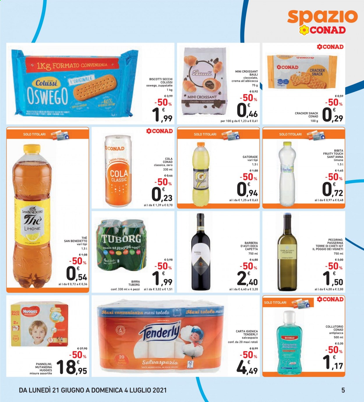 Volantino Conad - 21/6/2021 - 4/7/2021. Pagina 5