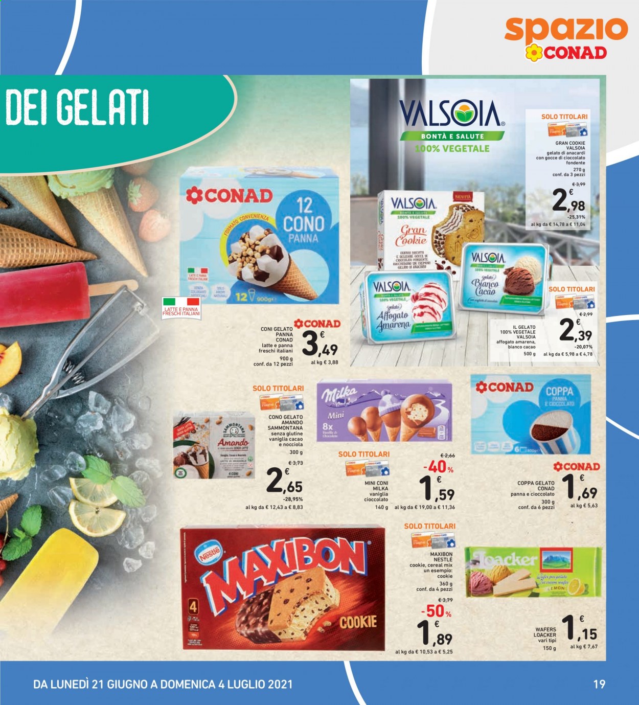 Volantino Conad - 21/6/2021 - 4/7/2021. Pagina 19