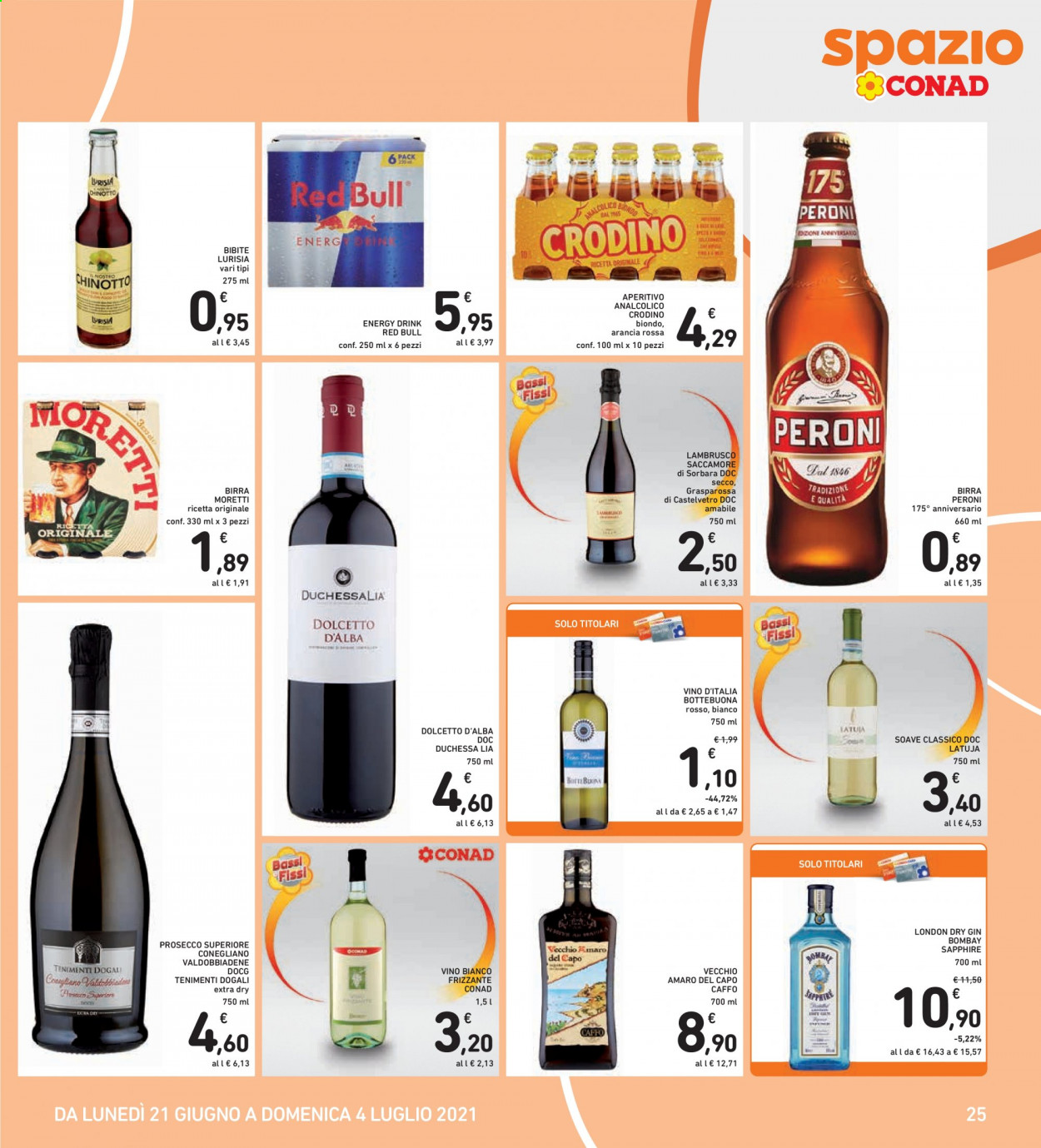 Volantino Conad - 21/6/2021 - 4/7/2021. Pagina 25