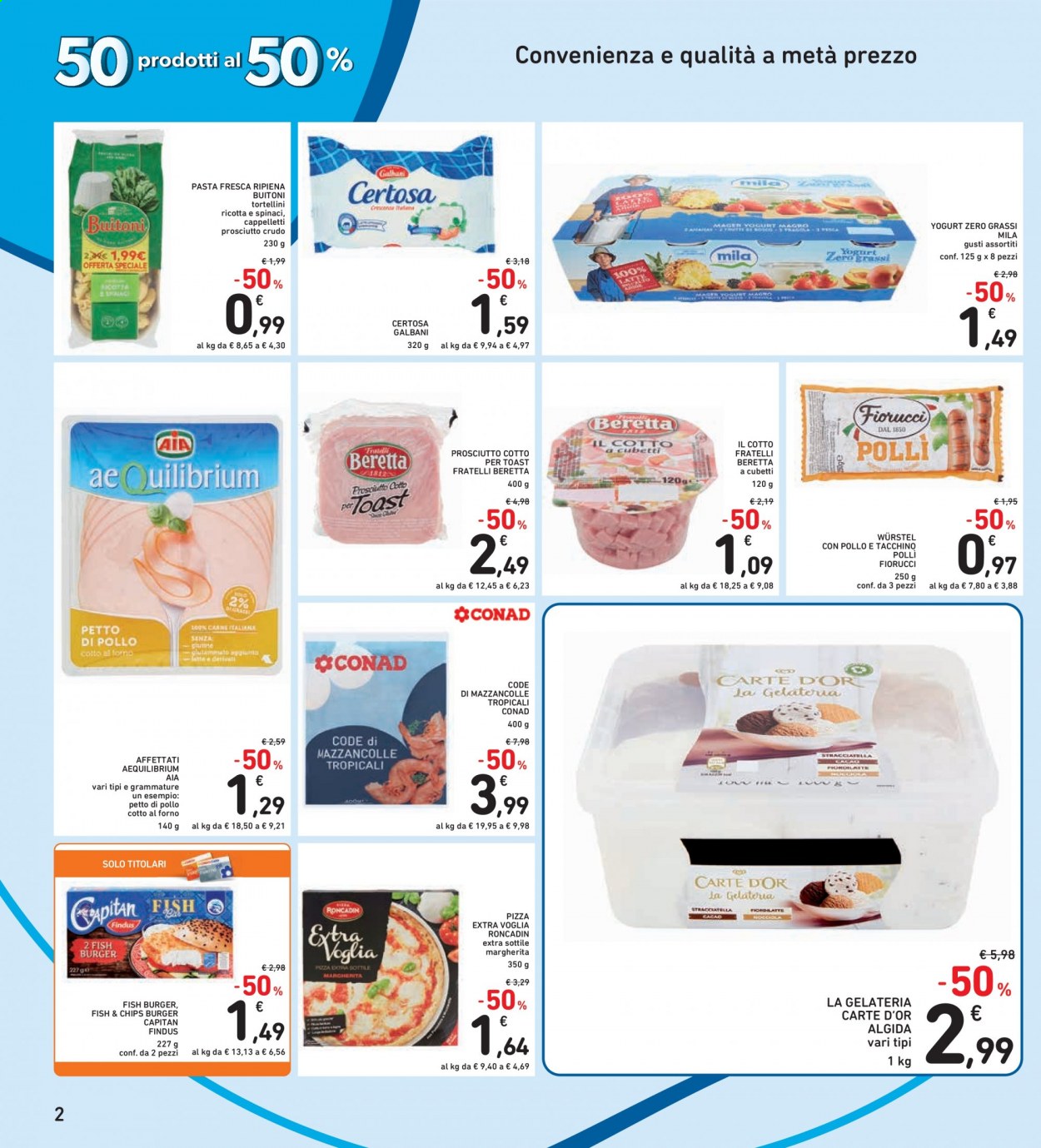 Volantino Conad - 21/6/2021 - 4/7/2021. Pagina 2