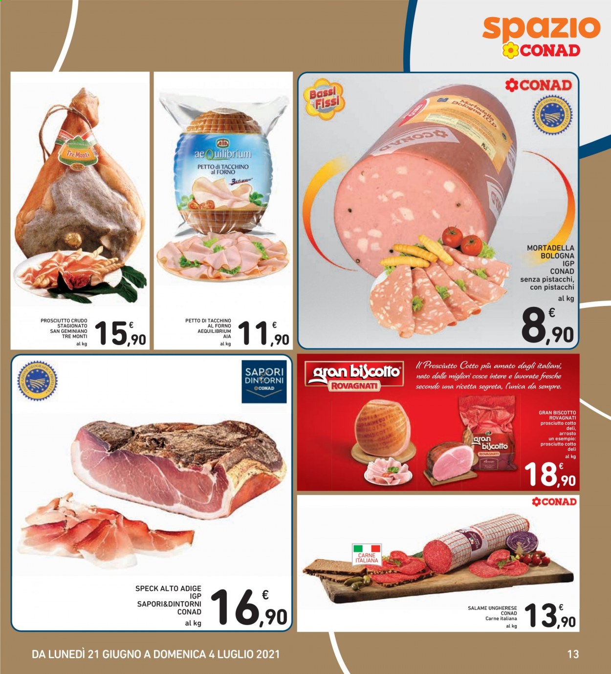 Volantino Conad - 21/6/2021 - 4/7/2021. Pagina 13