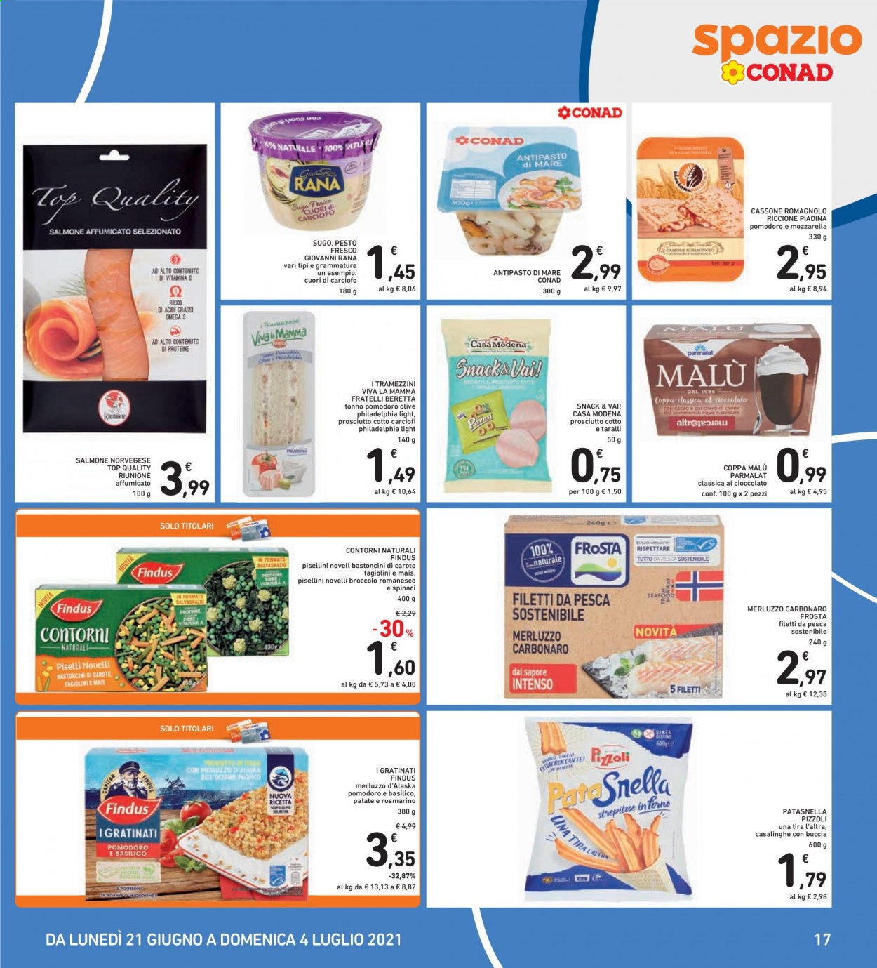Volantino Conad - 21/6/2021 - 4/7/2021. Pagina 17