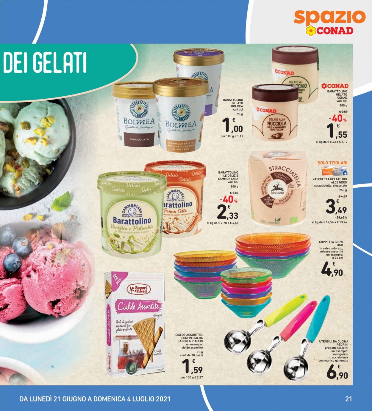 Volantino Conad - 21/6/2021 - 4/7/2021. Pagina 21