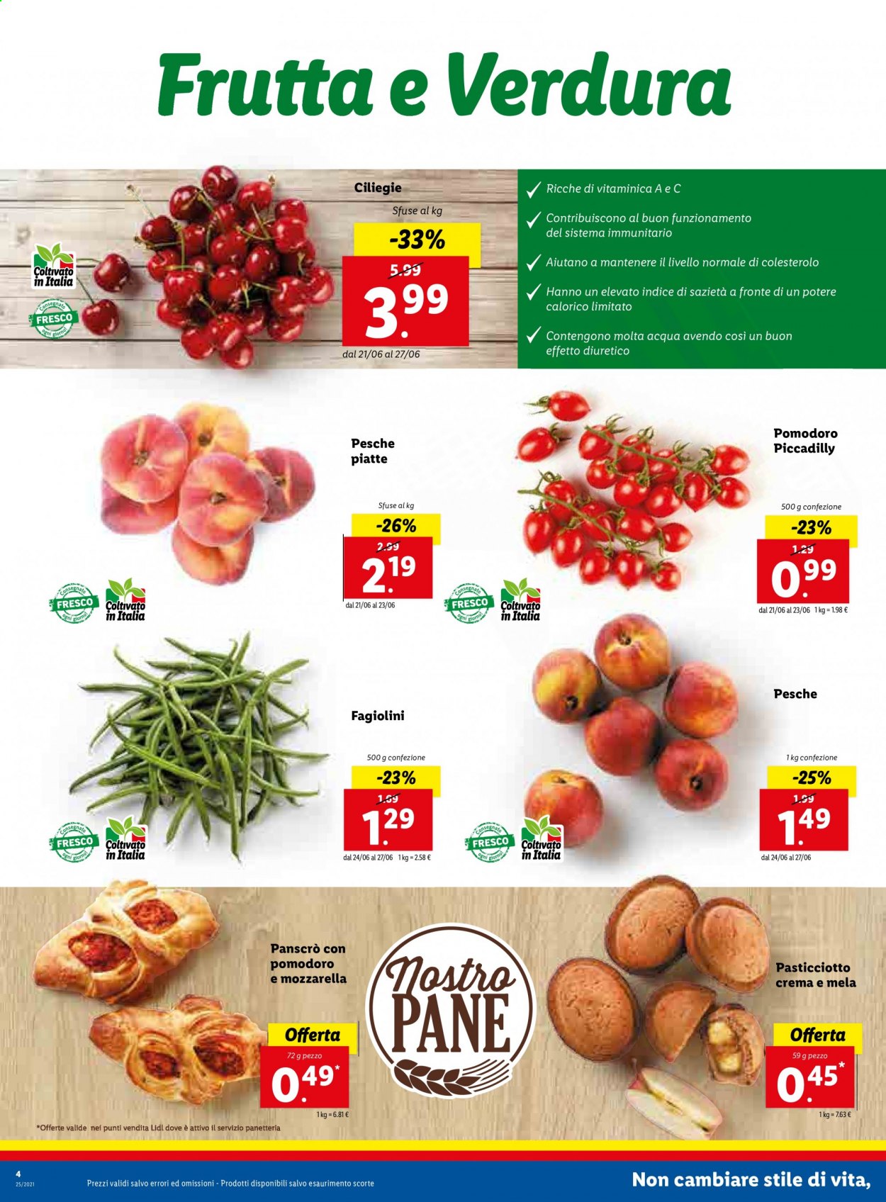 Volantino Lidl - 21/6/2021 - 27/6/2021. Pagina 4