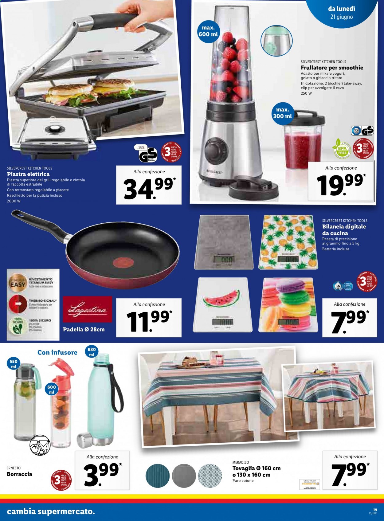 Volantino Lidl - 21/6/2021 - 27/6/2021. Pagina 19