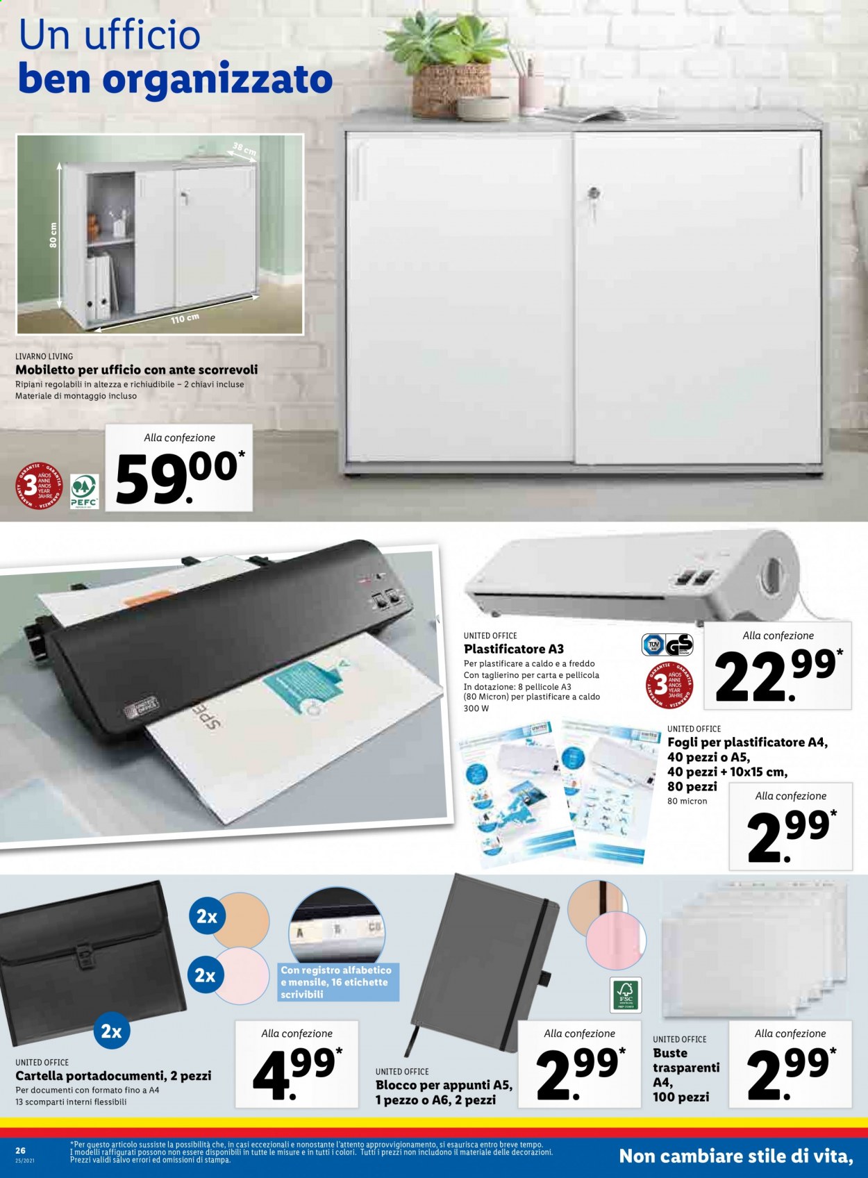 Volantino Lidl - 21/6/2021 - 27/6/2021. Pagina 26