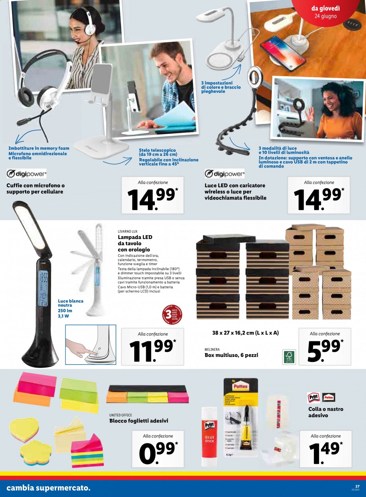 Volantino Lidl - 21/6/2021 - 27/6/2021. Pagina 27