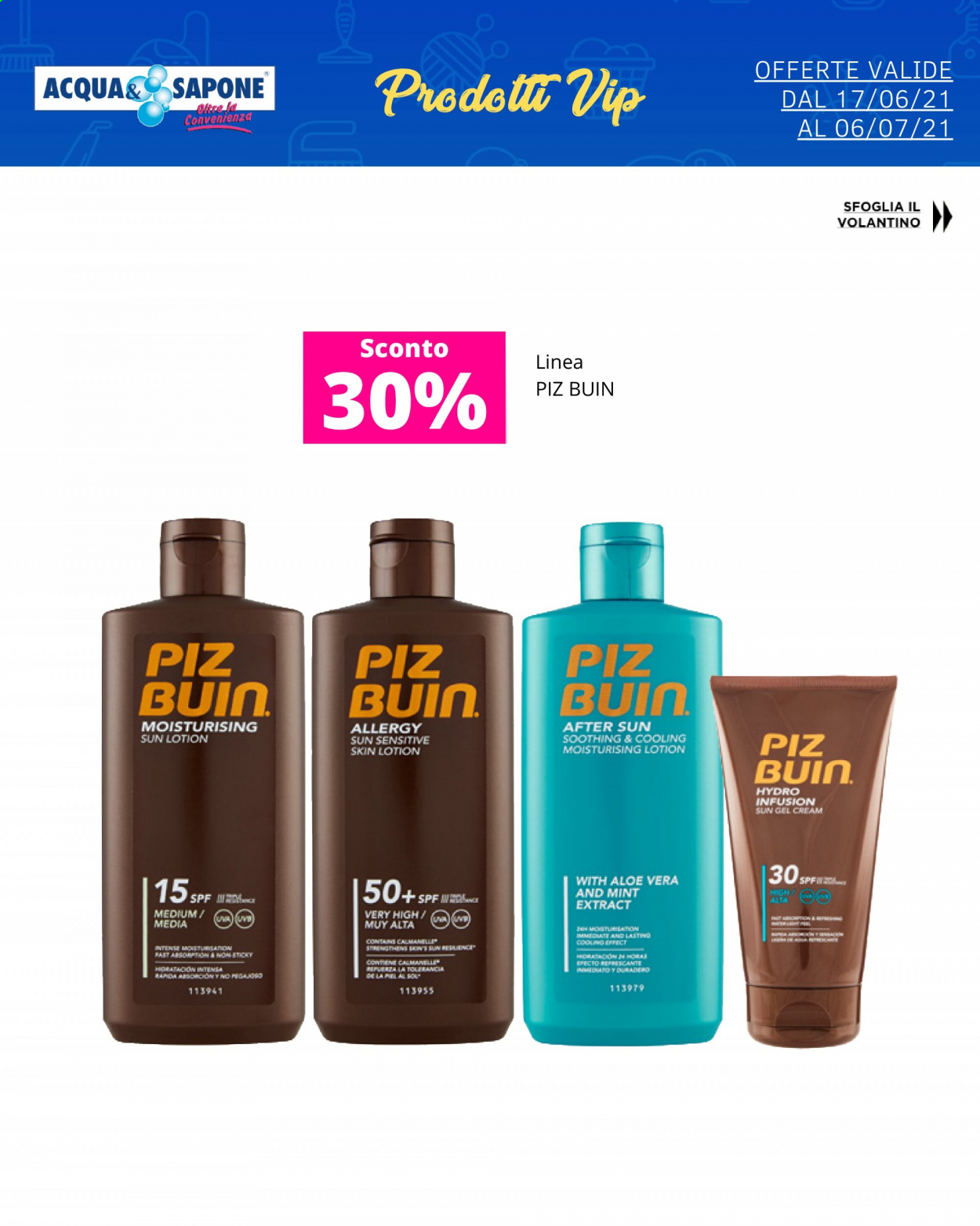 Volantino Acqua & Sapone - 17/6/2021 - 6/7/2021. Pagina 3