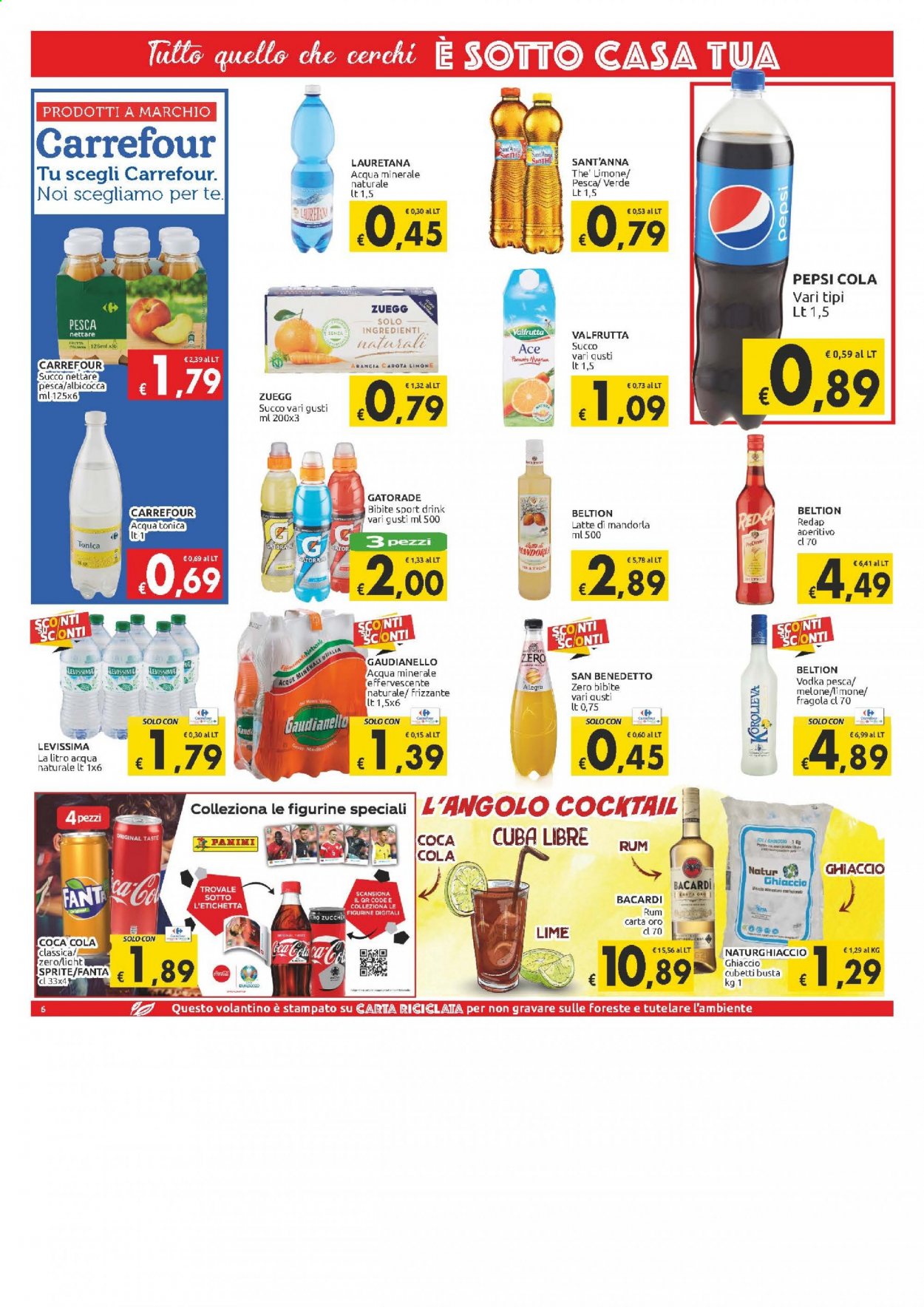 Volantino Carrefour - 16/6/2021 - 28/6/2021. Pagina 6
