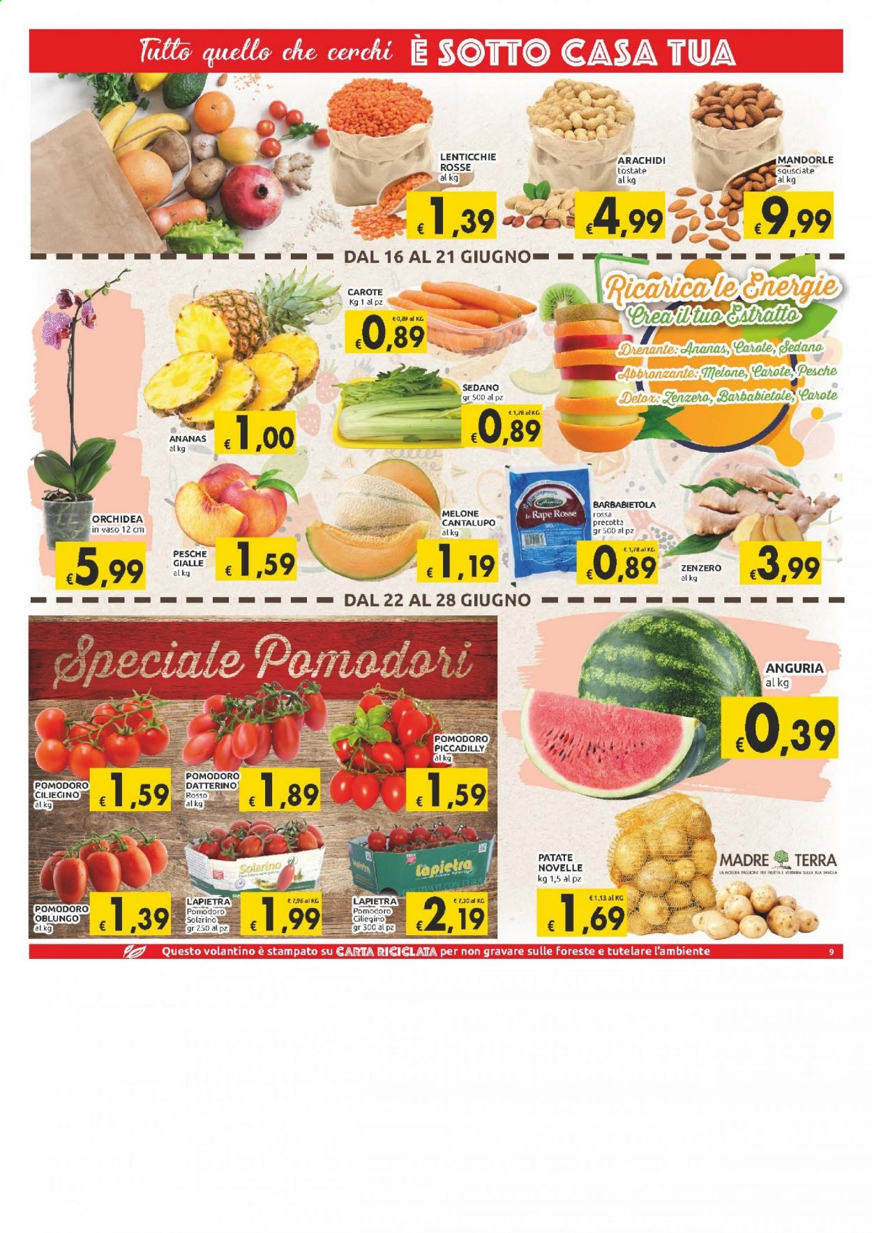 Volantino Carrefour - 16/6/2021 - 28/6/2021. Pagina 9