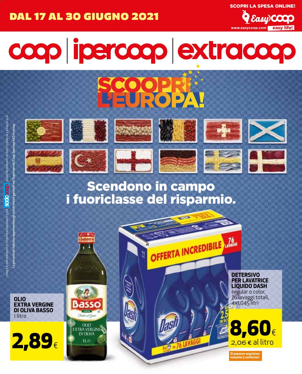 Volantino Coop - 17/6/2021 - 30/6/2021. Pagina 1