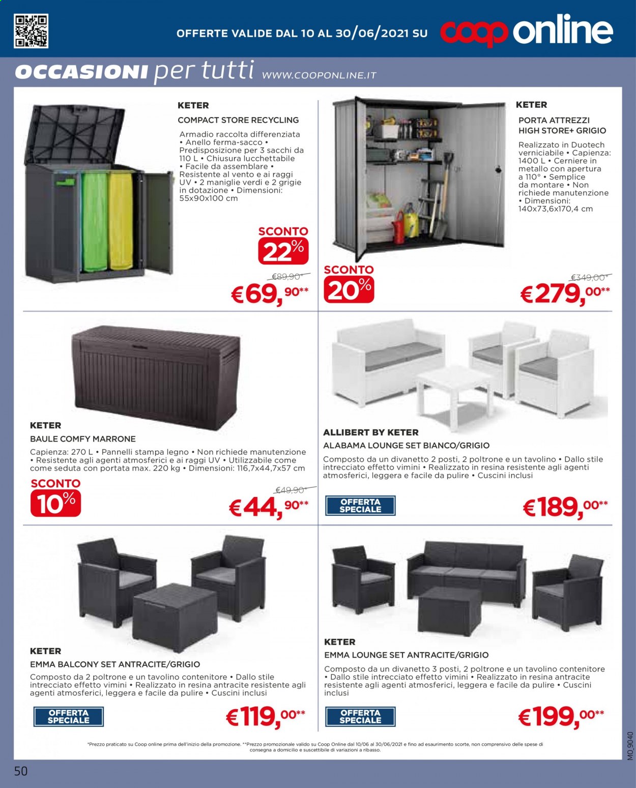 Volantino Coop - 17/6/2021 - 30/6/2021. Pagina 50