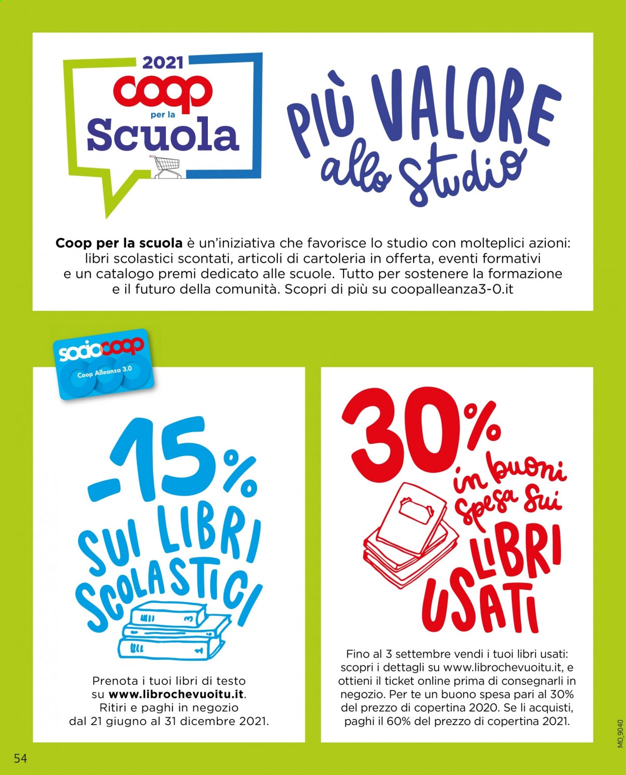 Volantino Coop - 17/6/2021 - 30/6/2021. Pagina 54