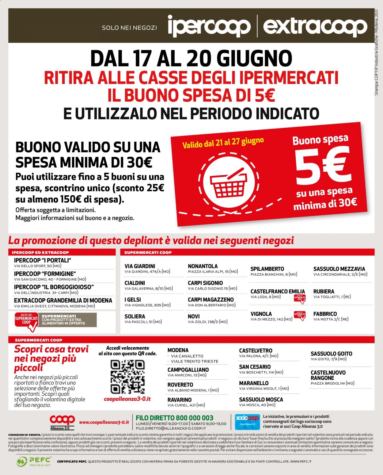 Volantino Coop - 17/6/2021 - 30/6/2021. Pagina 56