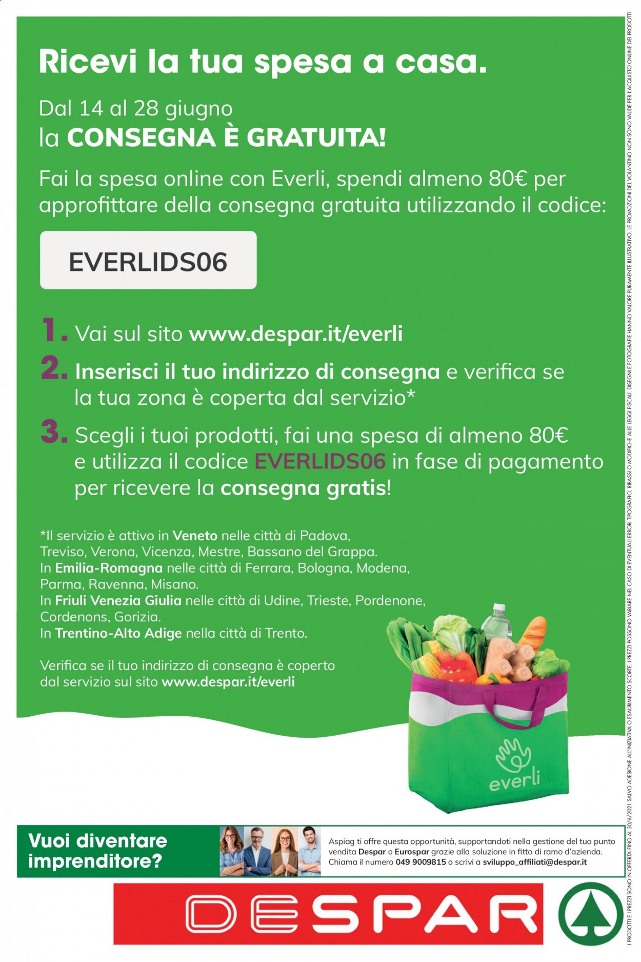 Volantino Despar - 17/6/2021 - 30/6/2021. Pagina 24