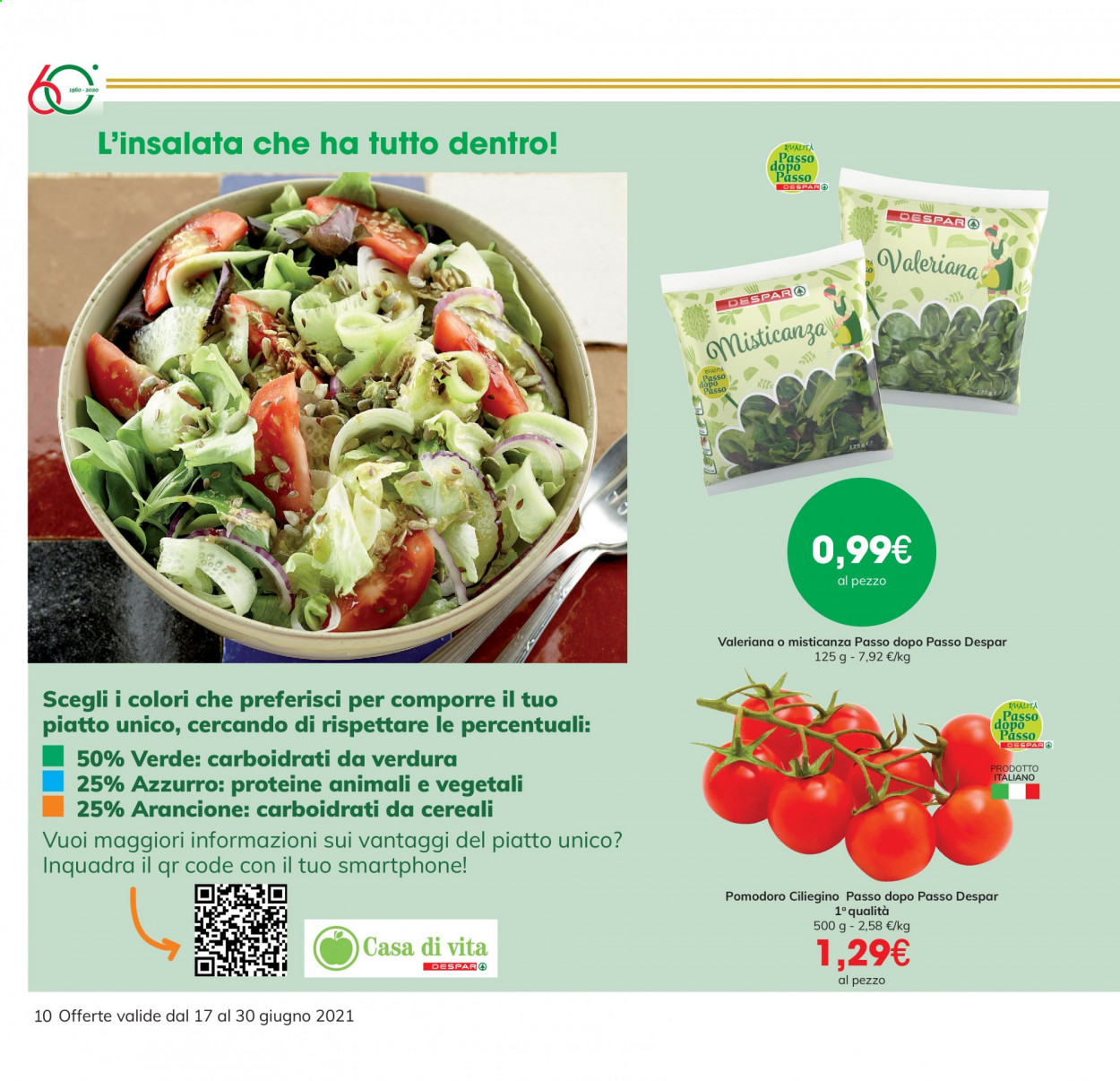 Volantino Eurospar - 17/6/2021 - 30/6/2021. Pagina 10