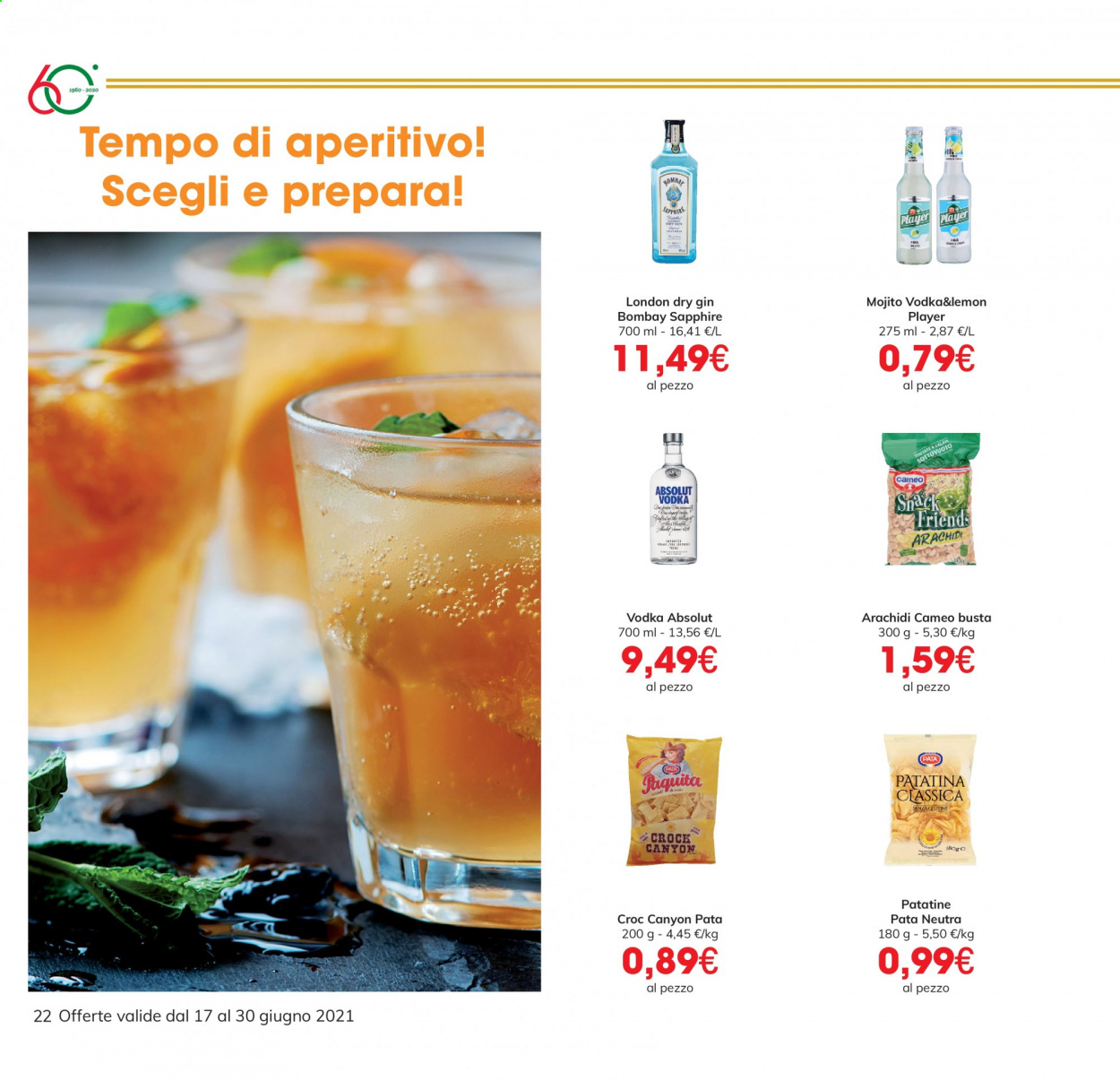 Volantino Eurospar - 17/6/2021 - 30/6/2021. Pagina 22