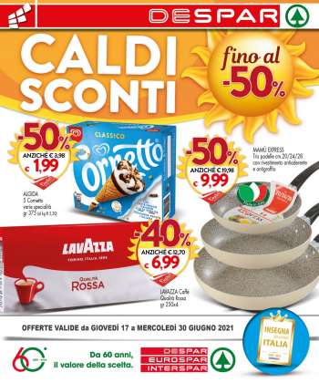 Volantino Eurospar - 17.6.2021 - 30.6.2021.