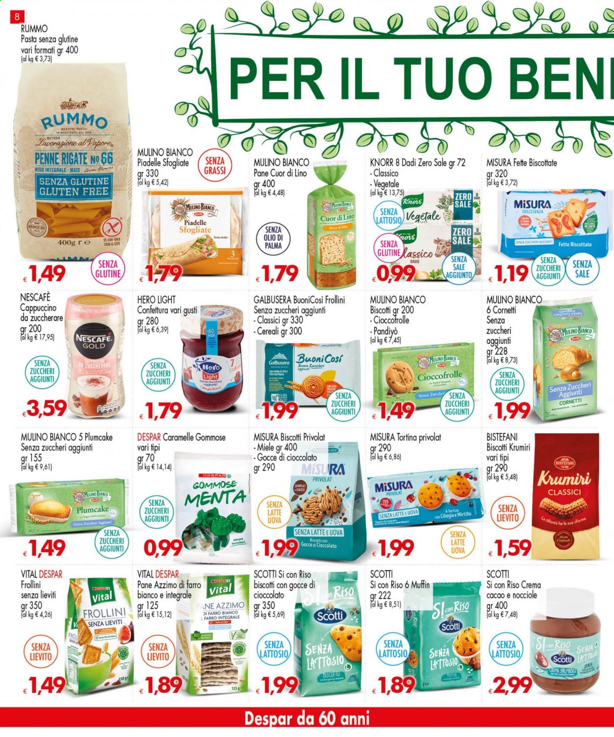 Volantino Eurospar - 17/6/2021 - 30/6/2021. Pagina 8