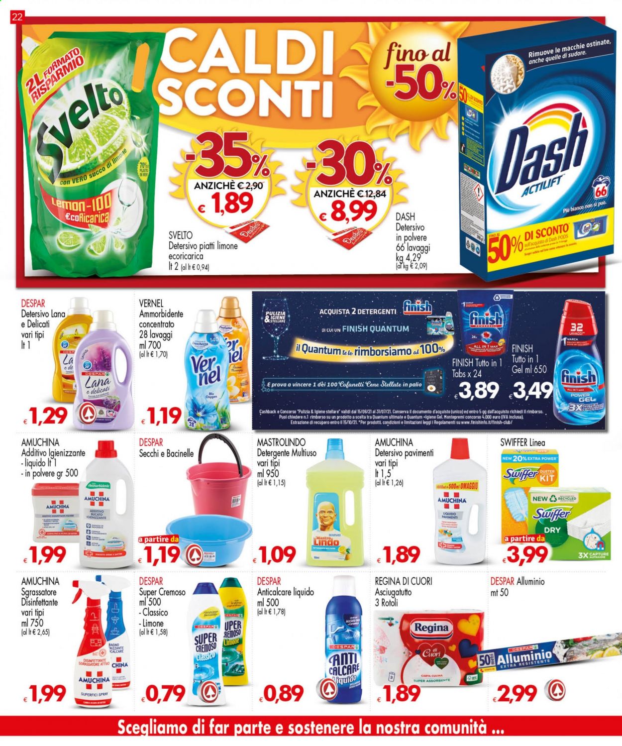 Volantino Eurospar - 17/6/2021 - 30/6/2021. Pagina 22