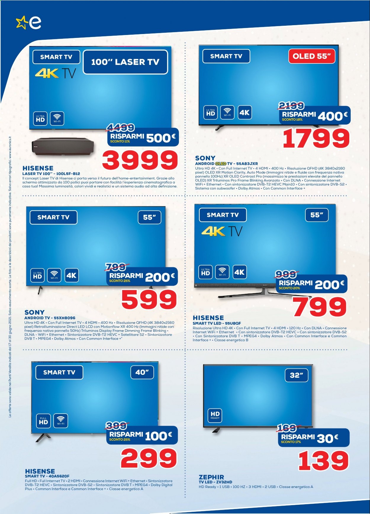 Volantino Euronics - 17/6/2021 - 30/6/2021. Pagina 4